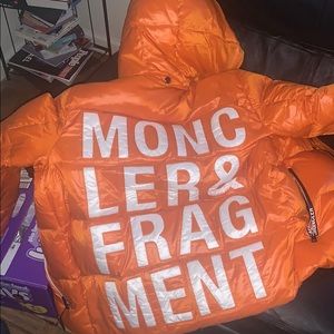 Monclear coat and hat